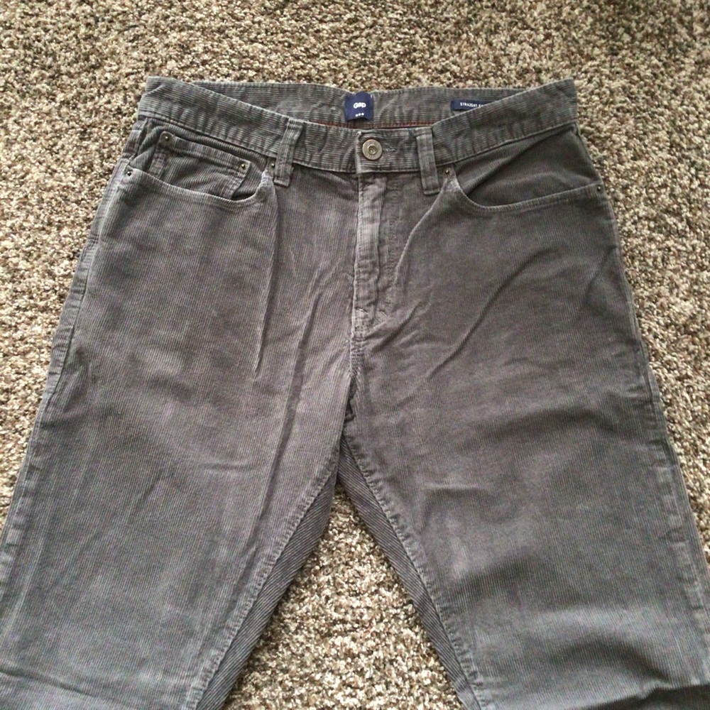 Gap Grey Corduroy Pants